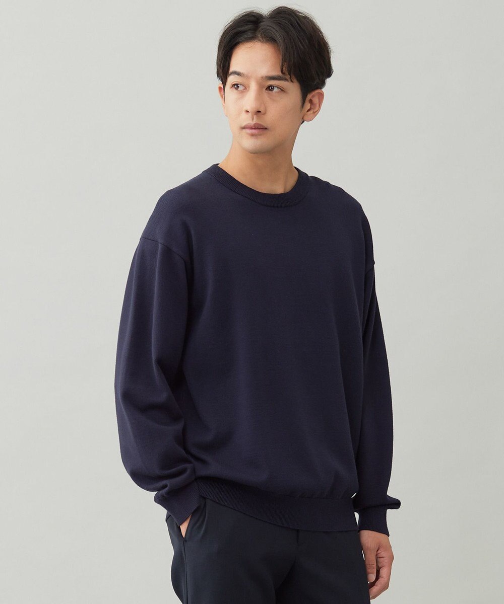 UNFILO MENS 【OCEANS YouTube 掲載/男女兼用】スムースシルキーニット 