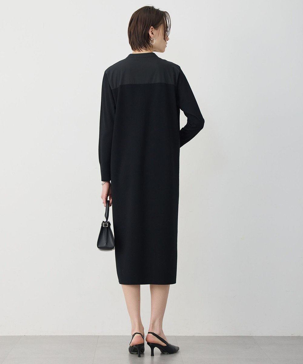 ICB L クリアレーヨンストレッチ ニットワンピース 