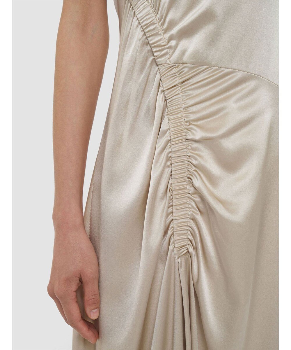 JOSEPH シルクサテンルーシング　ドレス 