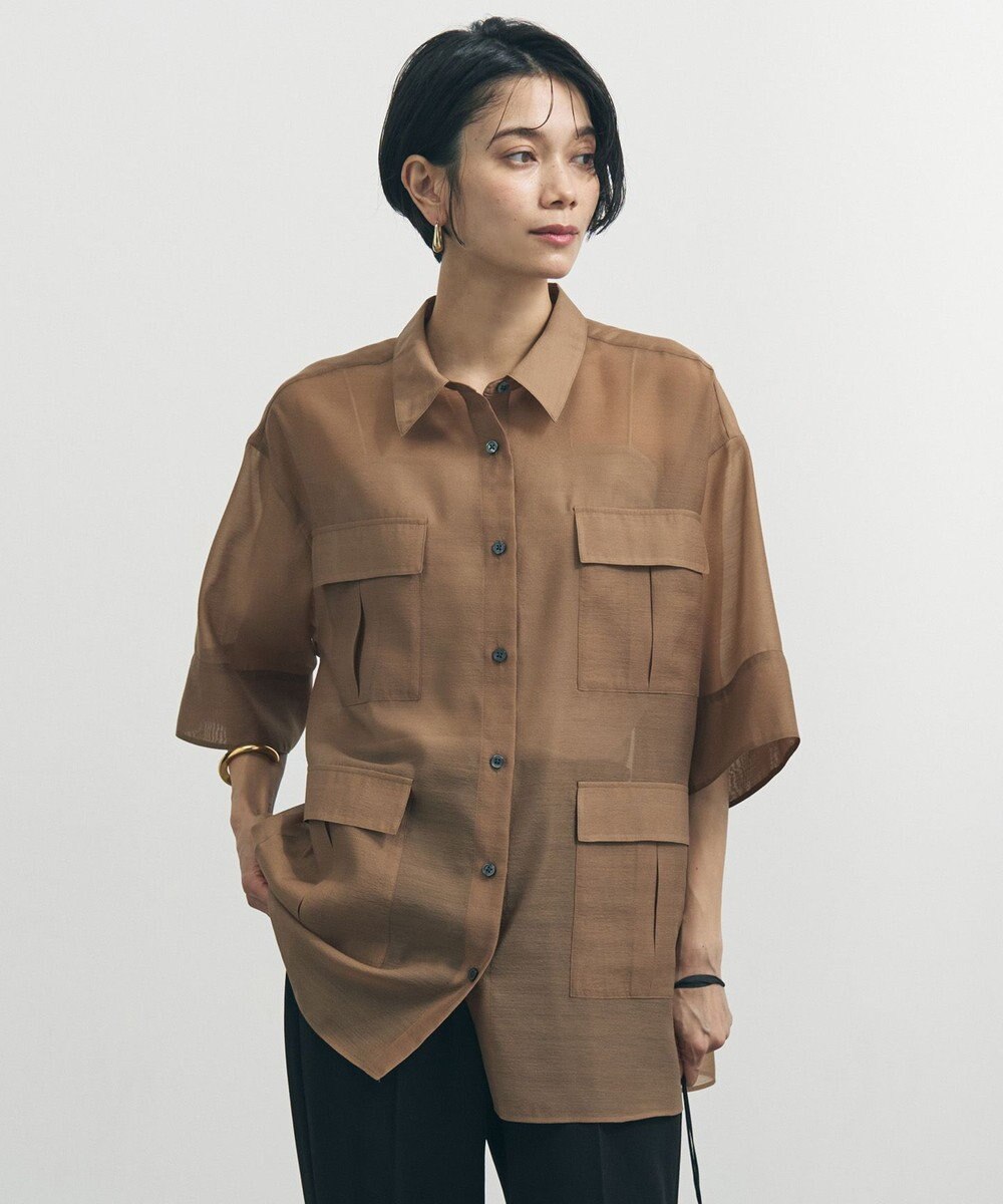 UNFILO シアー サファリシャツ 