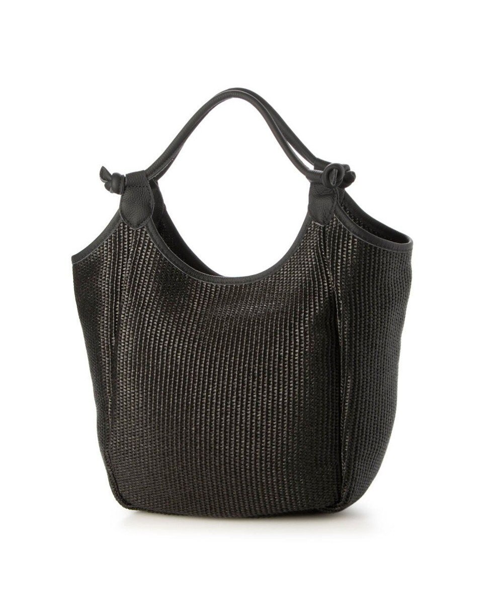 UNBILLION カシュカシュ cachecache / ポリプロピレンシート牛革付属トートバッグ 