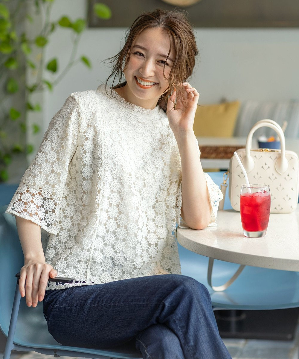 人気につき半袖登場 シアーフラワーレース トップス 組曲 ファッション通販 公式通販 オンワード クローゼット 人気につき半袖登場 シアーフラワーレース トップス 組曲 ファッション通販 公式通販 オンワード クローゼット