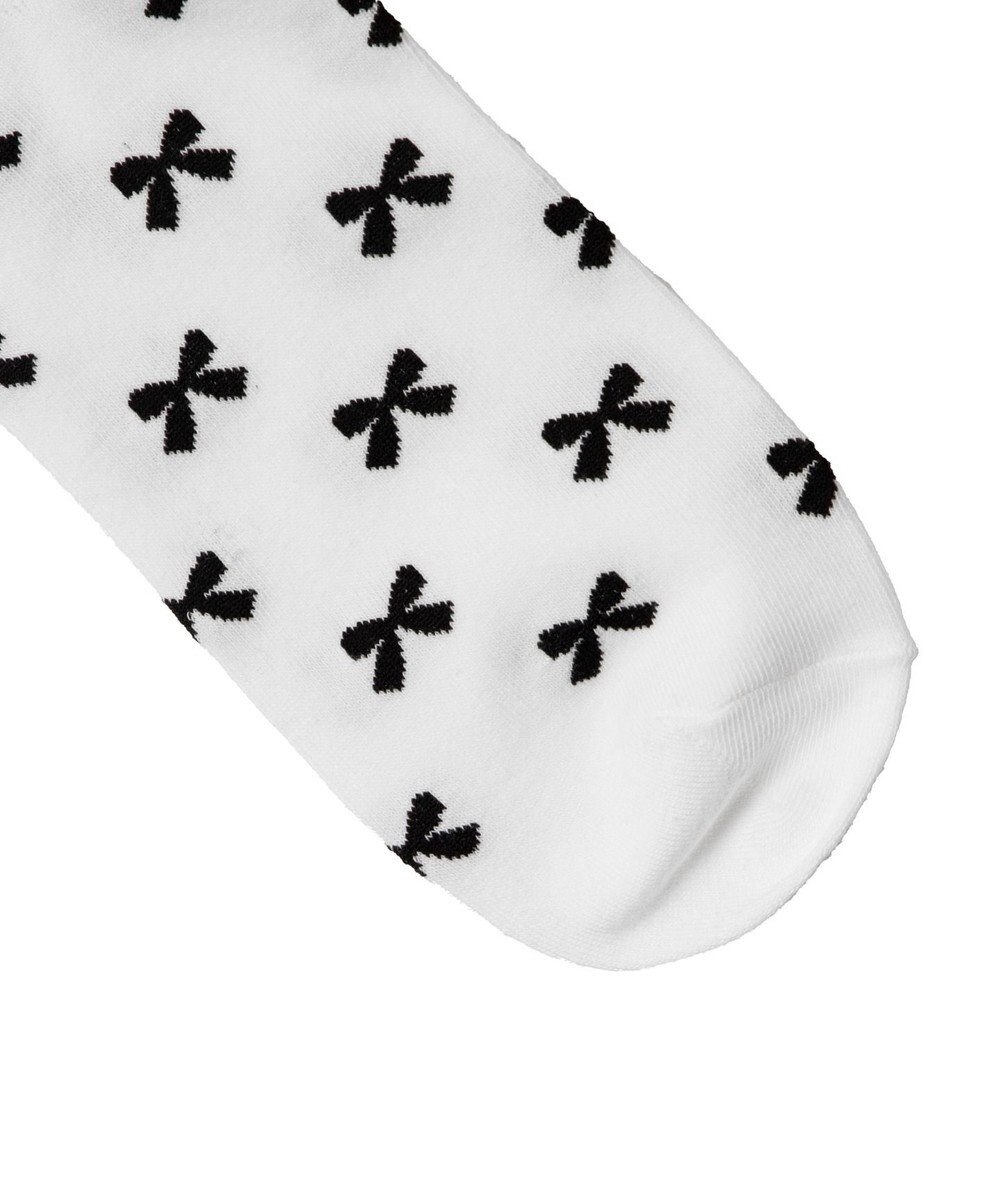 WEGO モチーフ総柄メロークルーソックス 