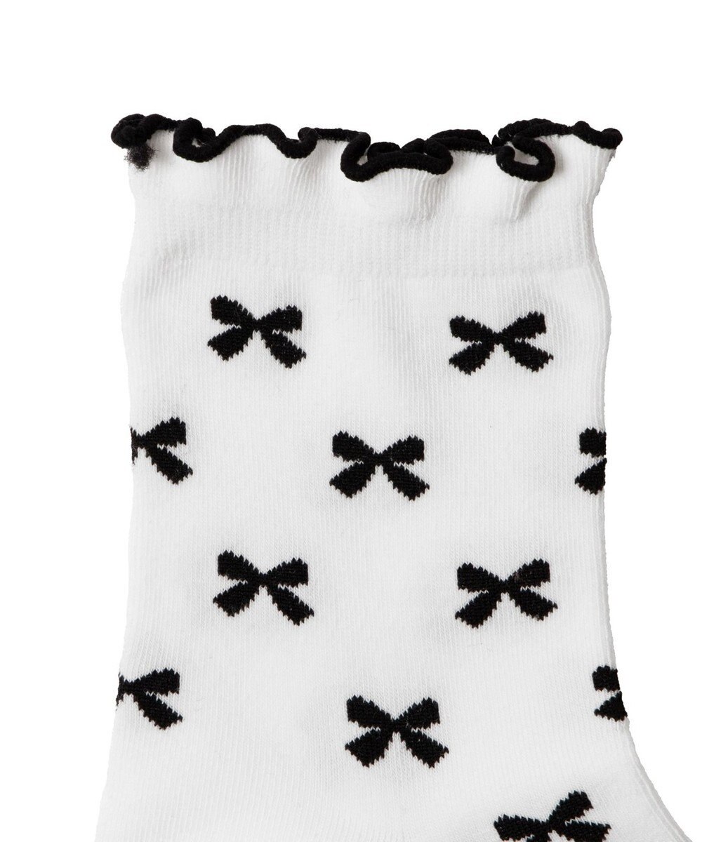 WEGO モチーフ総柄メロークルーソックス 