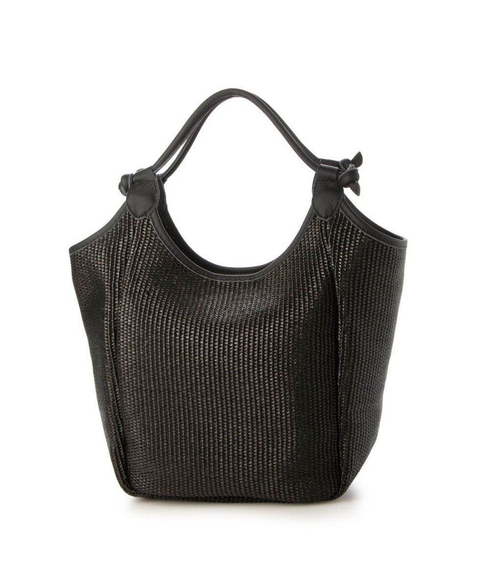 UNBILLION カシュカシュ cachecache / ポリプロピレンシート牛革付属トートバッグ 