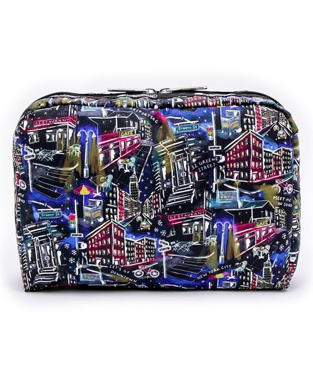 LeSportsac EXTRA LARGE RECTANGULAR COSMETIC/エヌワイシーウィンターブラック エヌワイシーウィンターブラック