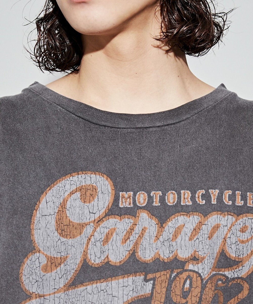 WEGO 【ユニセックス着用アイテム/手洗い可】ピグメントグラフィックノースリーブ 