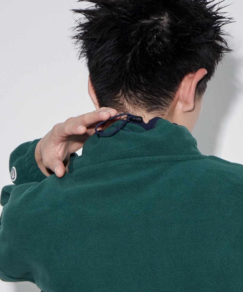 WEGO DISCUSフリースハーフジップPO 