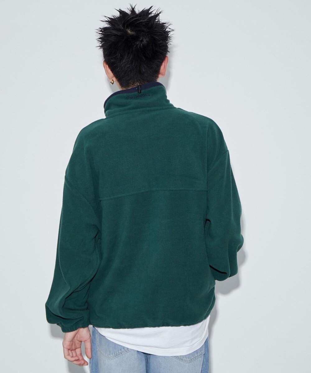 WEGO DISCUSフリースハーフジップPO 