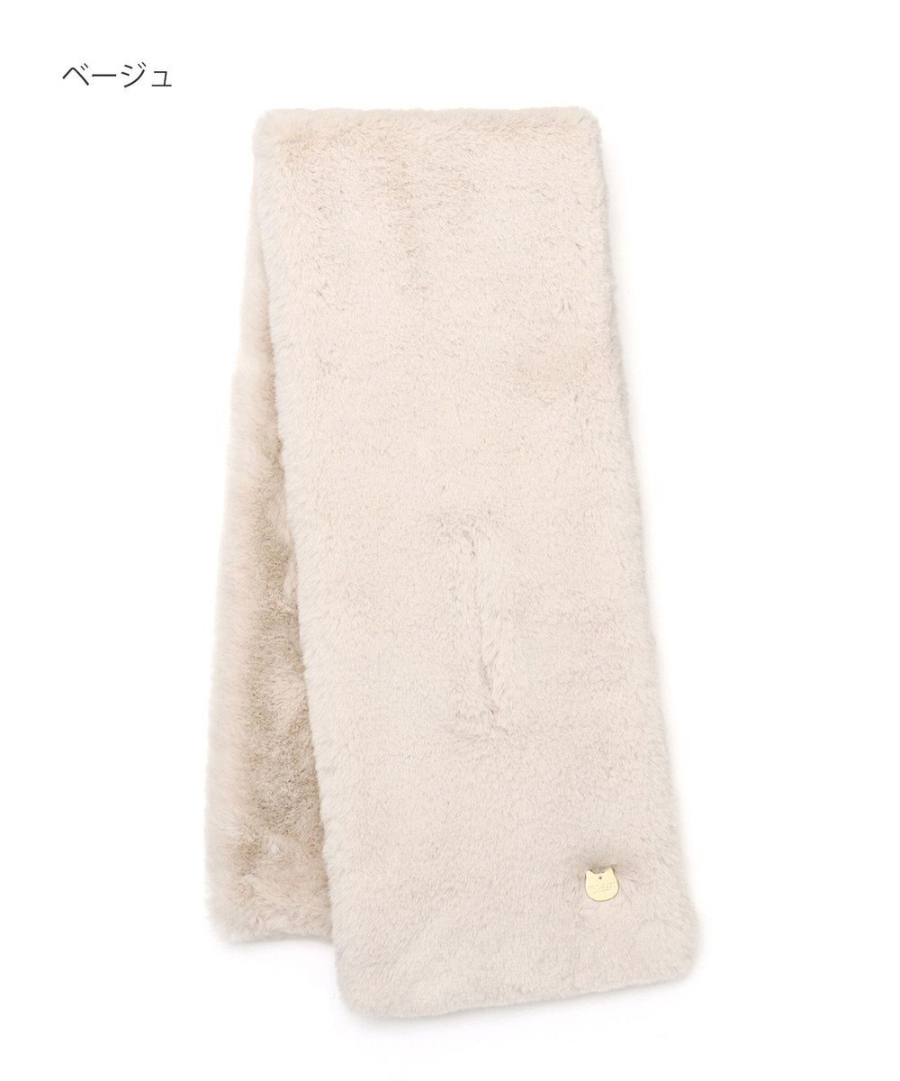 MOONBAT 【FUDGE11月号掲載】PAUL & JOE ACCESSOIRES フェイクファービッグマフラー 