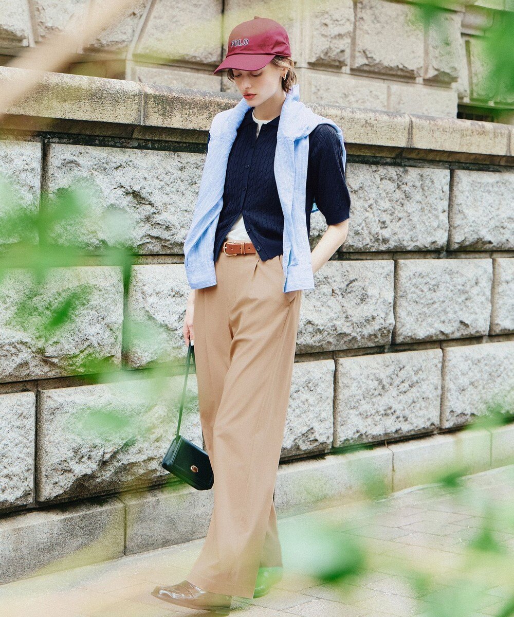 ANY 【POLO BCS別注】ケーブルニットポロ 