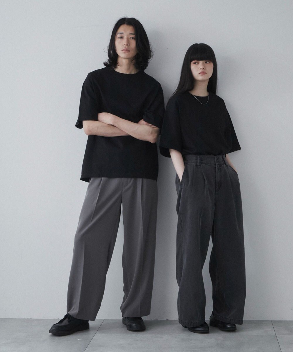 WEGO 【ユニセックス着用アイテム/綿100%/SMLXLサイズ展開】シルキーリッチヘビーコットンT 