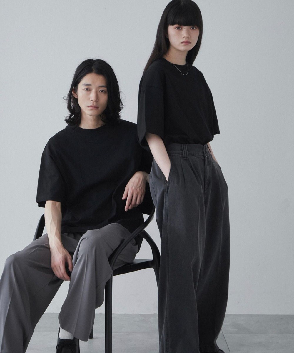 WEGO 【ユニセックス着用アイテム/綿100%/SMLXLサイズ展開】シルキーリッチヘビーコットンT 