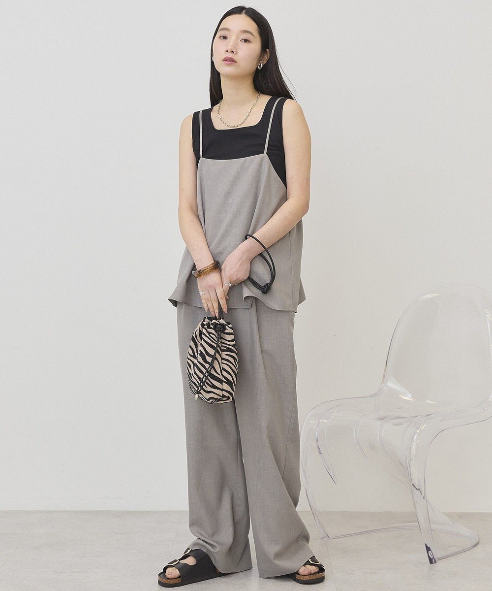 AMERICAN HOLIC リネンライクビスチェサロペット 