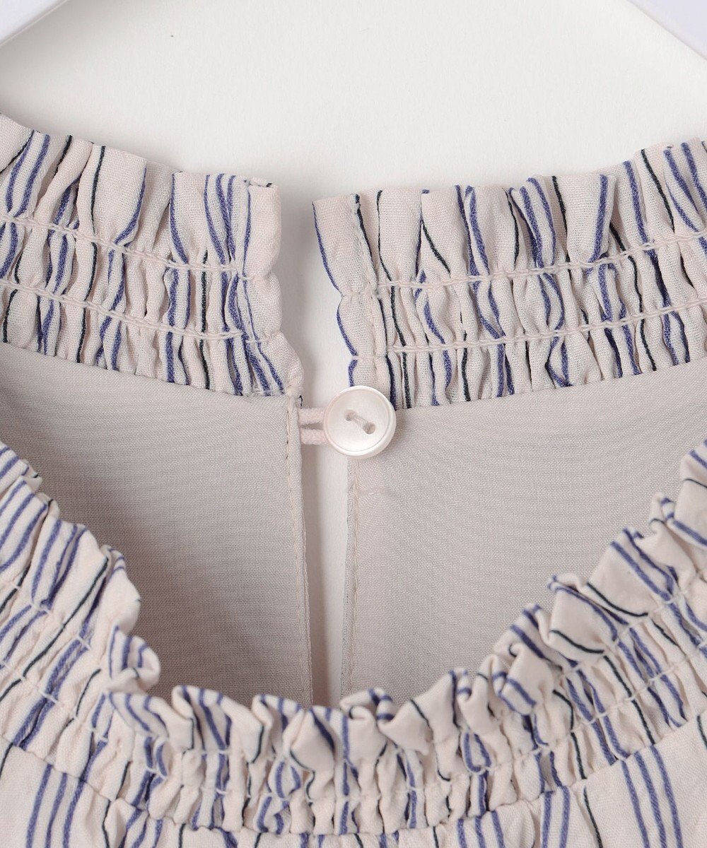 ANY SIS 【洗える】サッカーストライプ ワンピース 