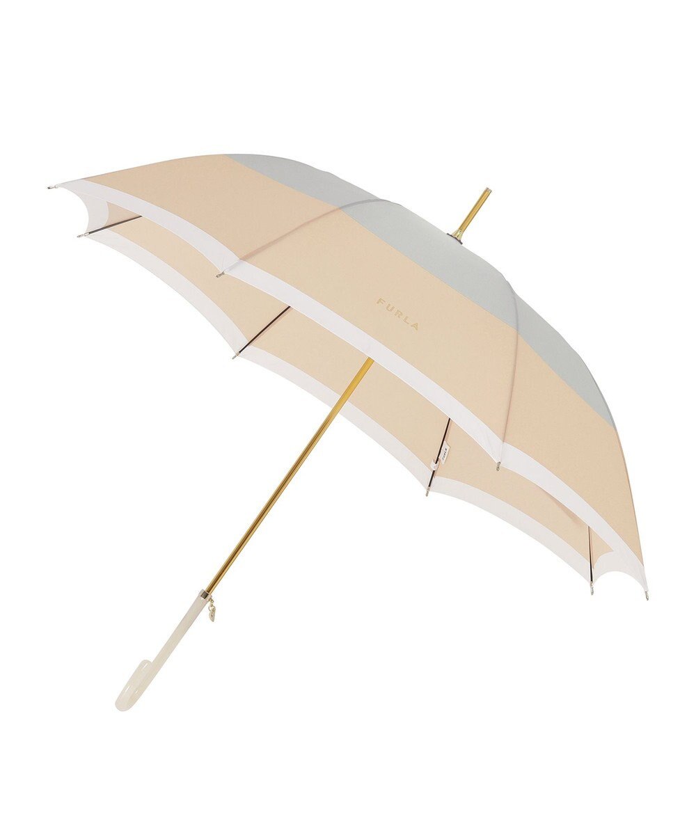 MOONBAT FURLA 長傘 カラーボーダー 耐風 日本製 