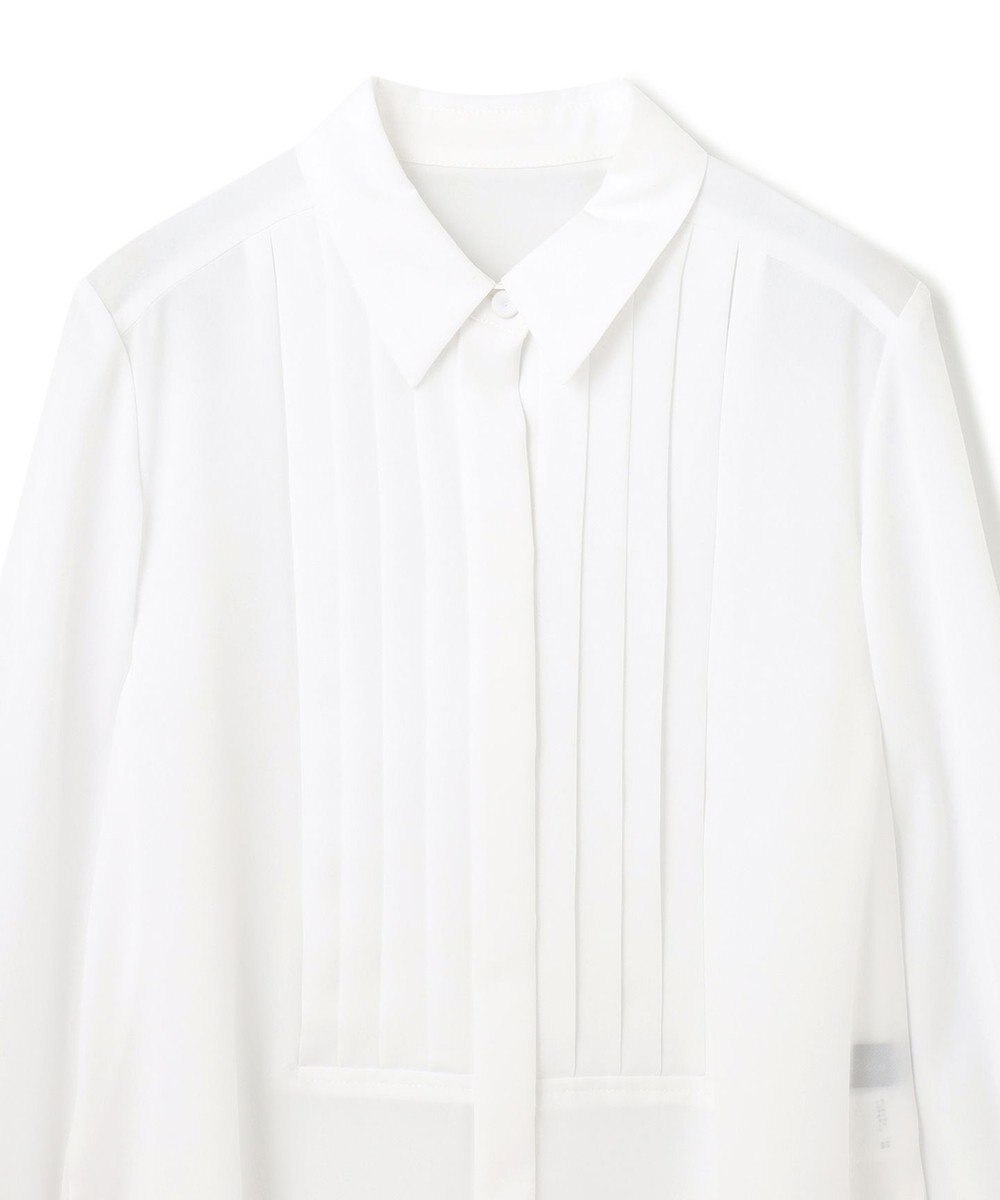 GRACE CONTINENTAL ロングテールドレスシャツ 