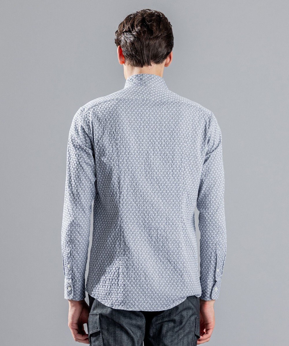JOSEPH HOMME トライジャガードストレッチ　ウィングカラーシャツ 