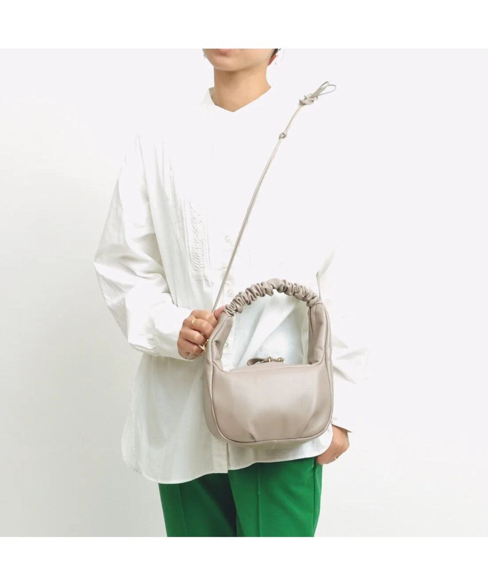 UNBILLION kakatoo ギャザーハンドル2wayバッグ 