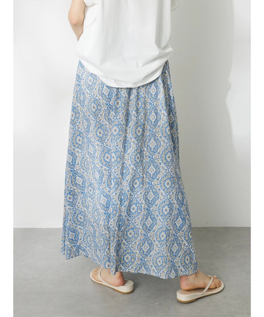 CRAFT STANDARD BOUTIQUE インド綿Ａラインスカート 