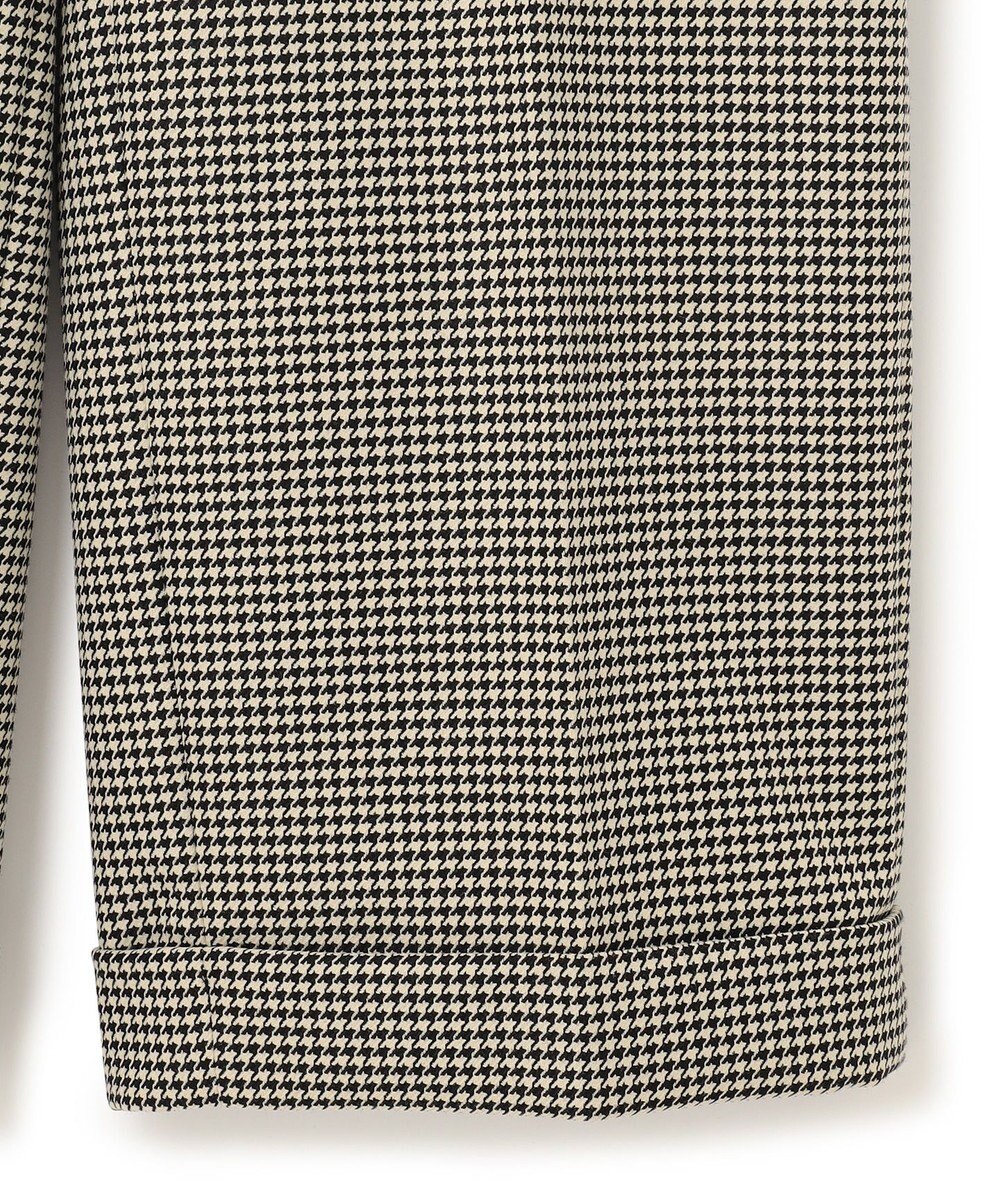 23区 S 【洗える】ガンクラブチェックストレッチ アンクル パンツ 