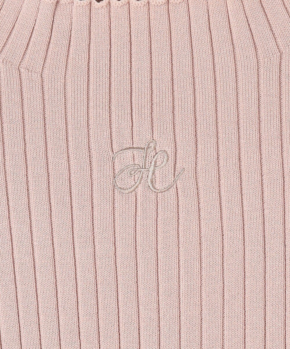 Feroux 【古畑星夏さん着用・セットアイテム】刺繍ポイント ニット × ジャンパー スカート 