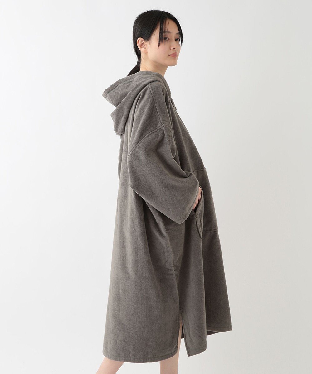 UCHINO エアリータッチ ポケット付サウナポンチョ 