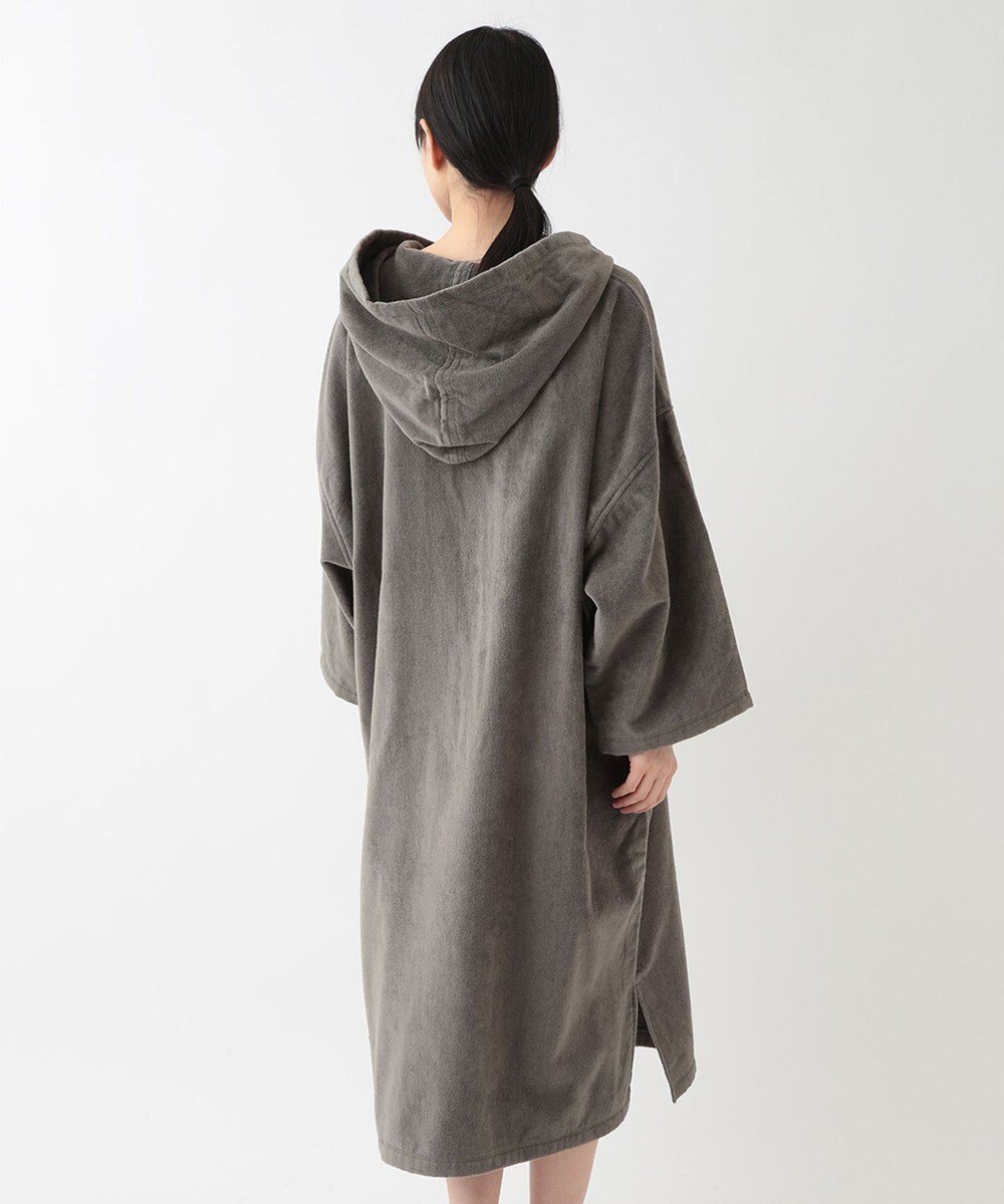 UCHINO エアリータッチ ポケット付サウナポンチョ 