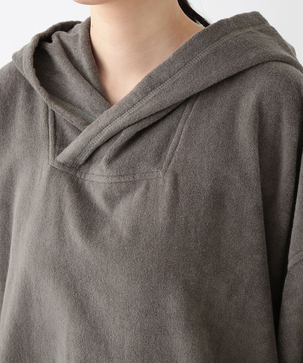 UCHINO エアリータッチ ポケット付サウナポンチョ 