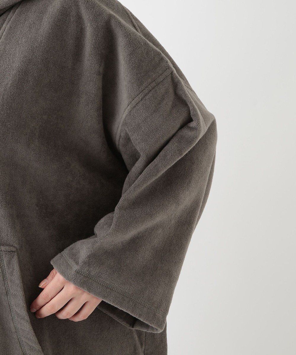 UCHINO エアリータッチ ポケット付サウナポンチョ 