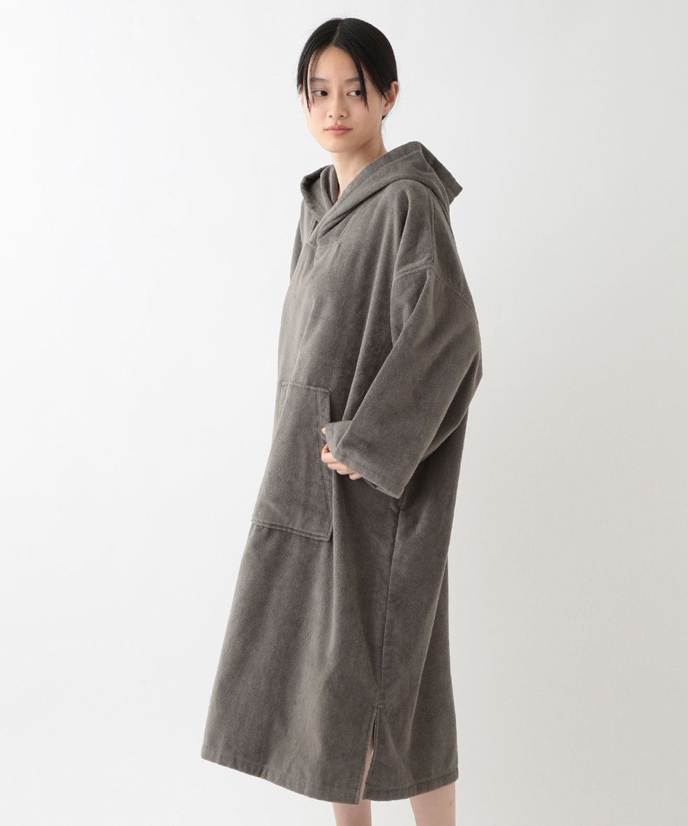 UCHINO エアリータッチ ポケット付サウナポンチョ 