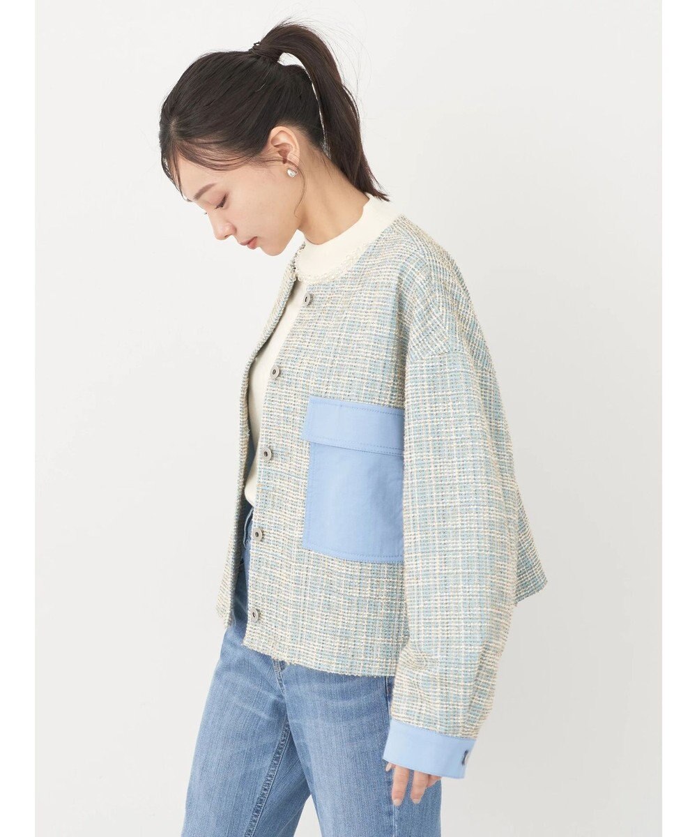 earth music&ecology ツイードジャケット 