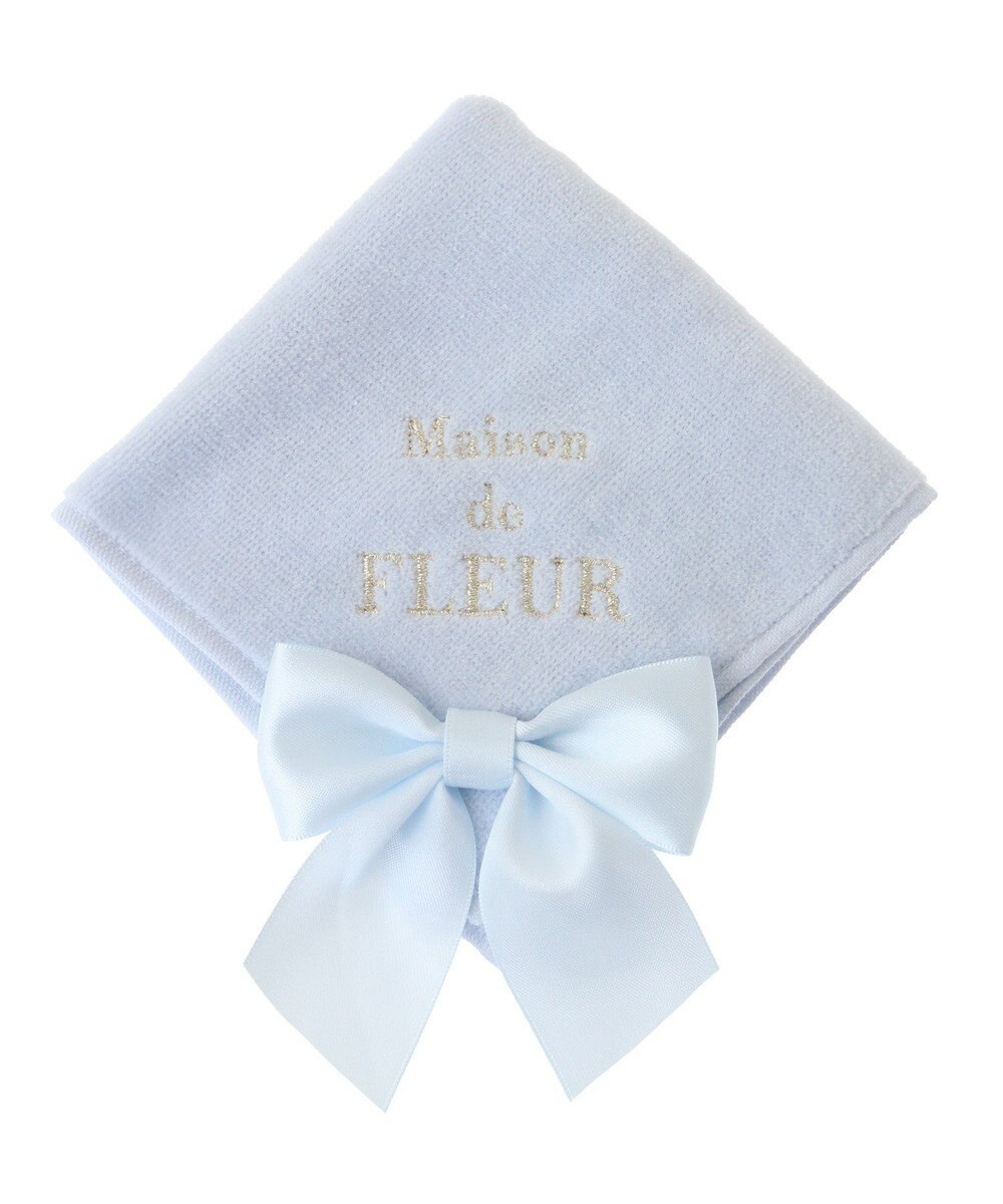 Maison de FLEUR ビッグリボンタオルハンカチ 