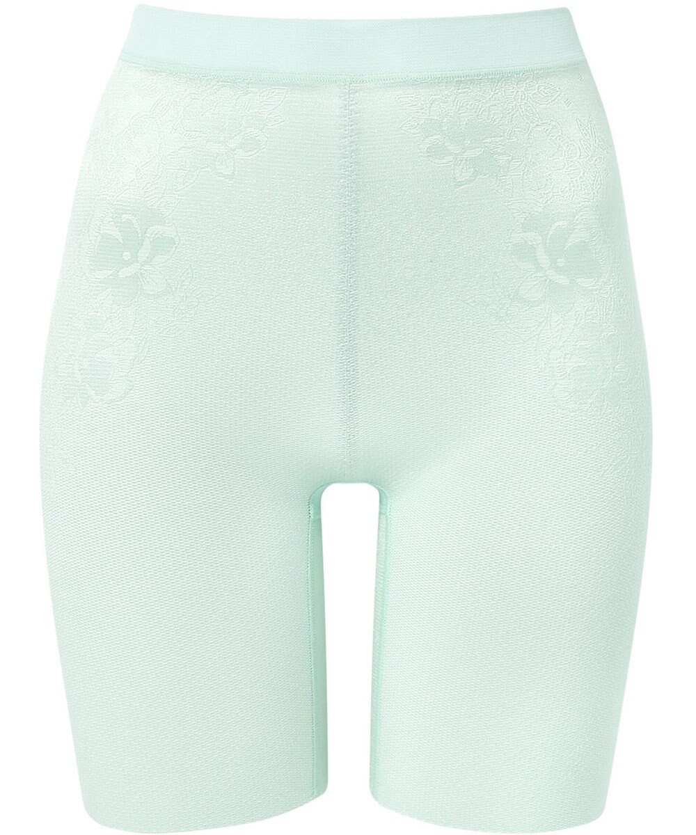 Wing ガードル 汗をかいてもさらさら 接触冷感(身生地部) シルエットすっきり 【夏の涼軽パンツ】 ロング丈 一枚ばき可能 春 夏 KQ2715 ウイング／ワコール 