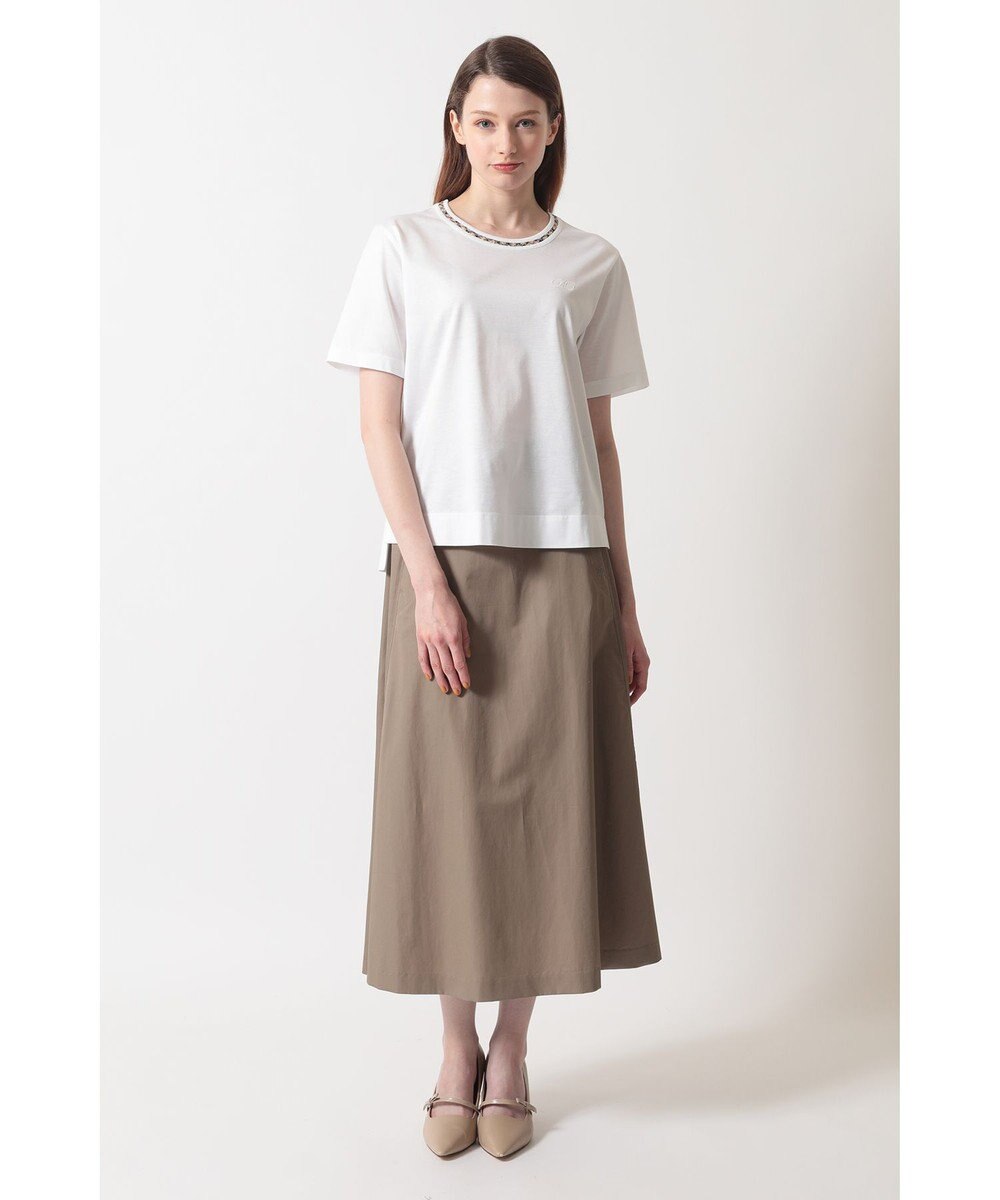 DAKS ミニハウスチェック襟 Tシャツ 