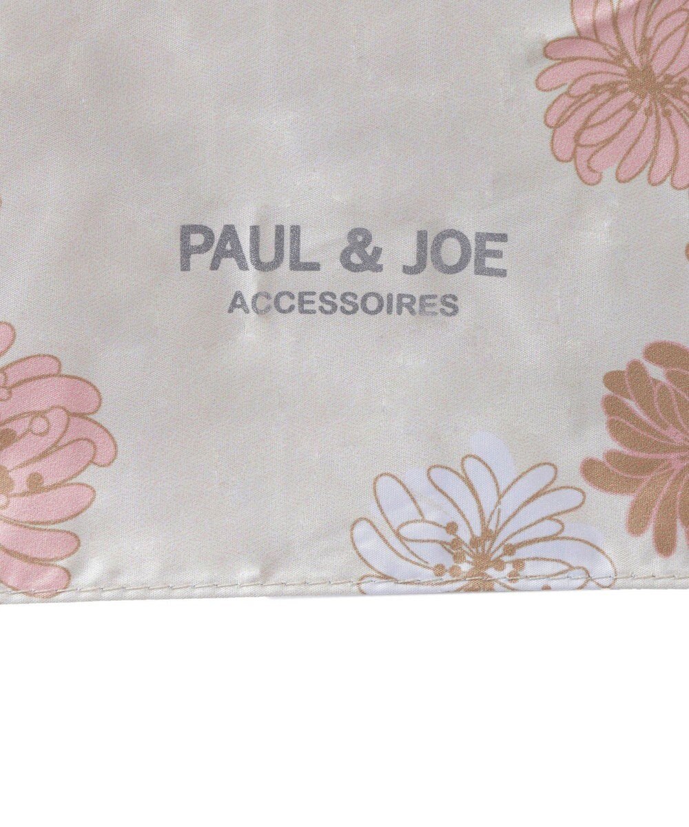 MOONBAT 【一級遮光/コンパクト】PAUL & JOE 晴雨兼用 日傘 折りたたみ日傘 軽量 総柄クリザンテーム 遮熱 UV 