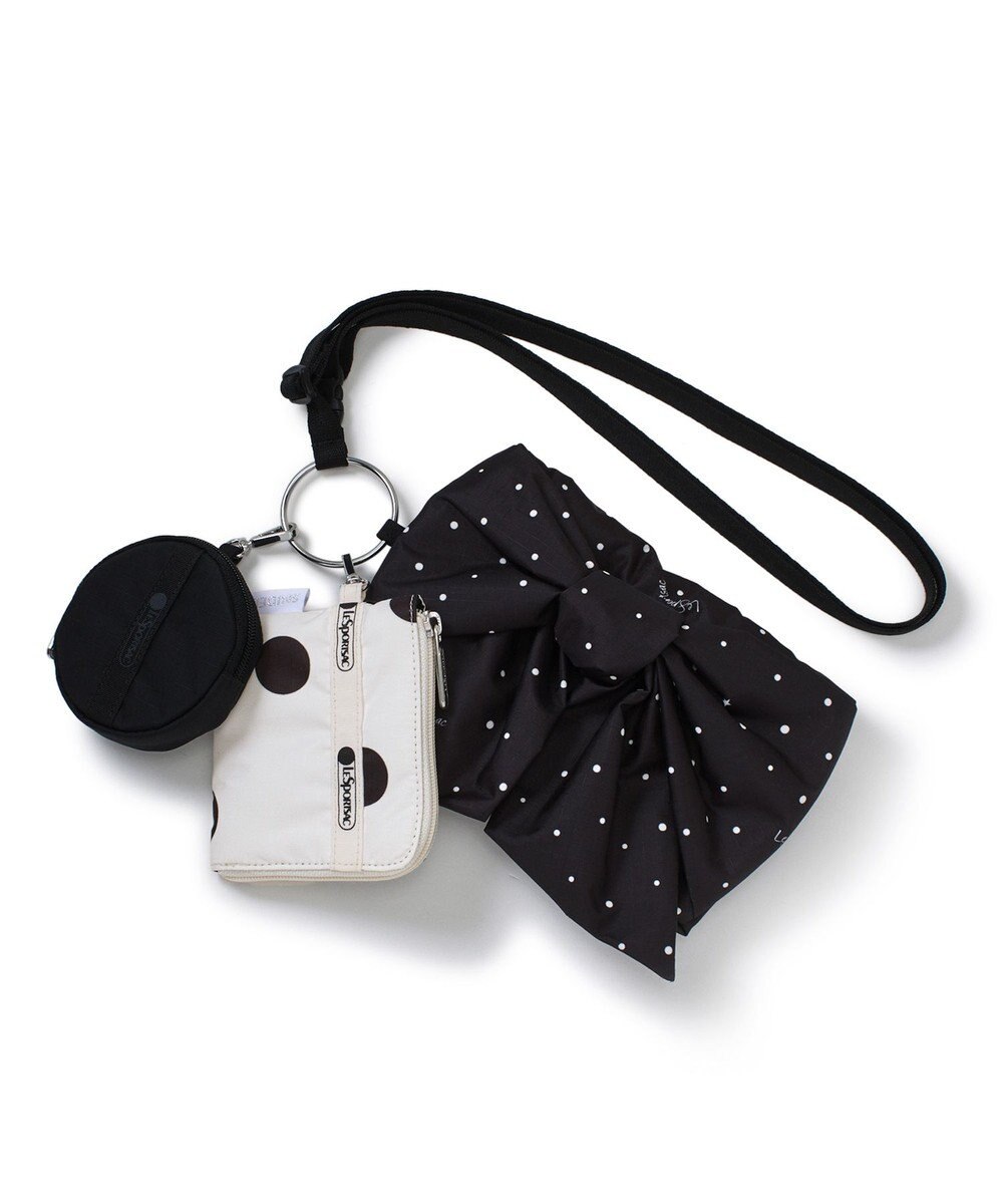 LeSportsac BOW MULTI POUCH SET/ブリスドットマルチスナイデル 