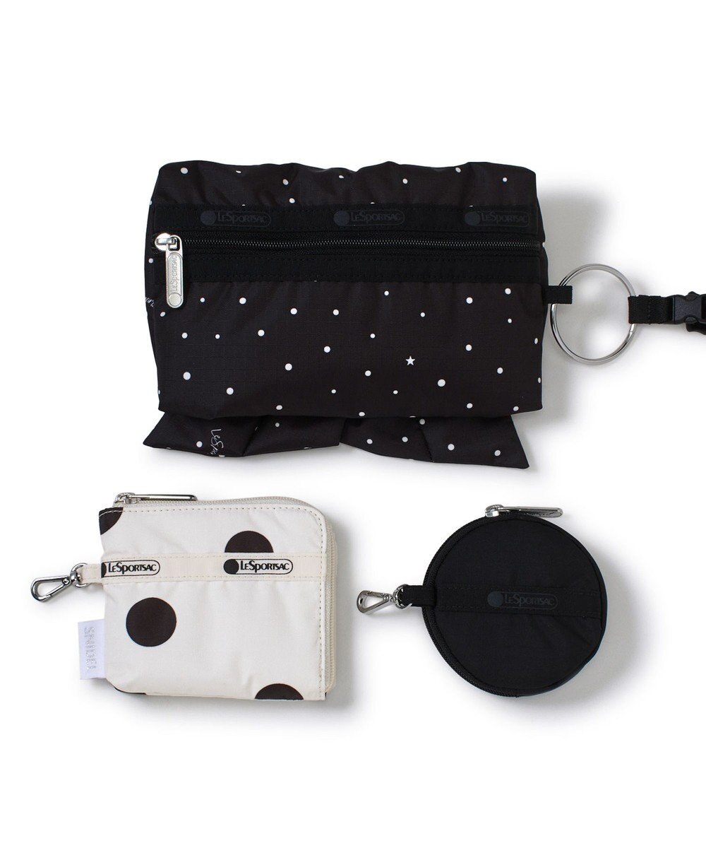 LeSportsac BOW MULTI POUCH SET/ブリスドットマルチスナイデル 