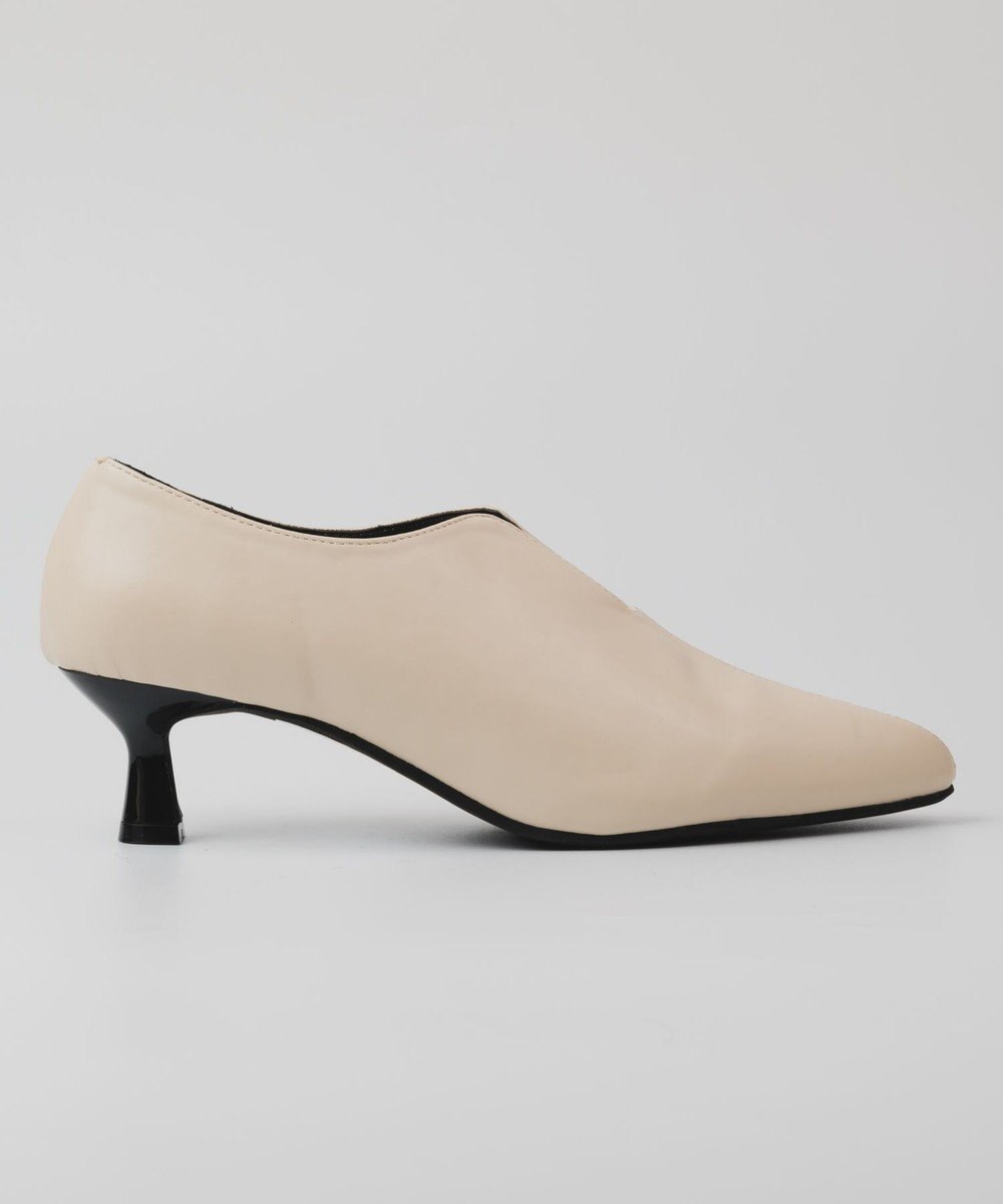 BONTRE 【PRECIEUX JOUET/プレシュウジュエ】Uカットスカルプチャーパンプス 