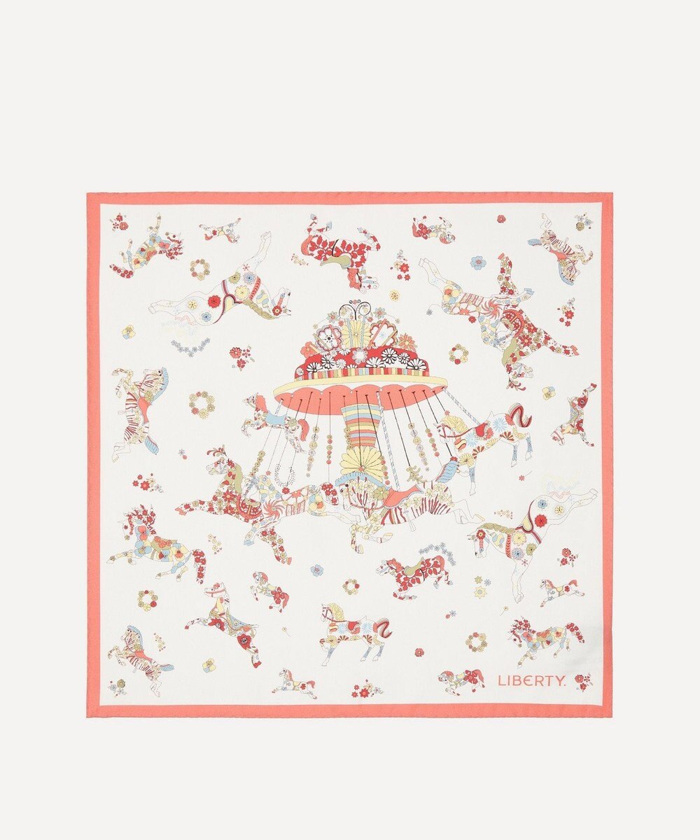 LIBERTY. エモリー キャンキャン シルクスカーフ 45 