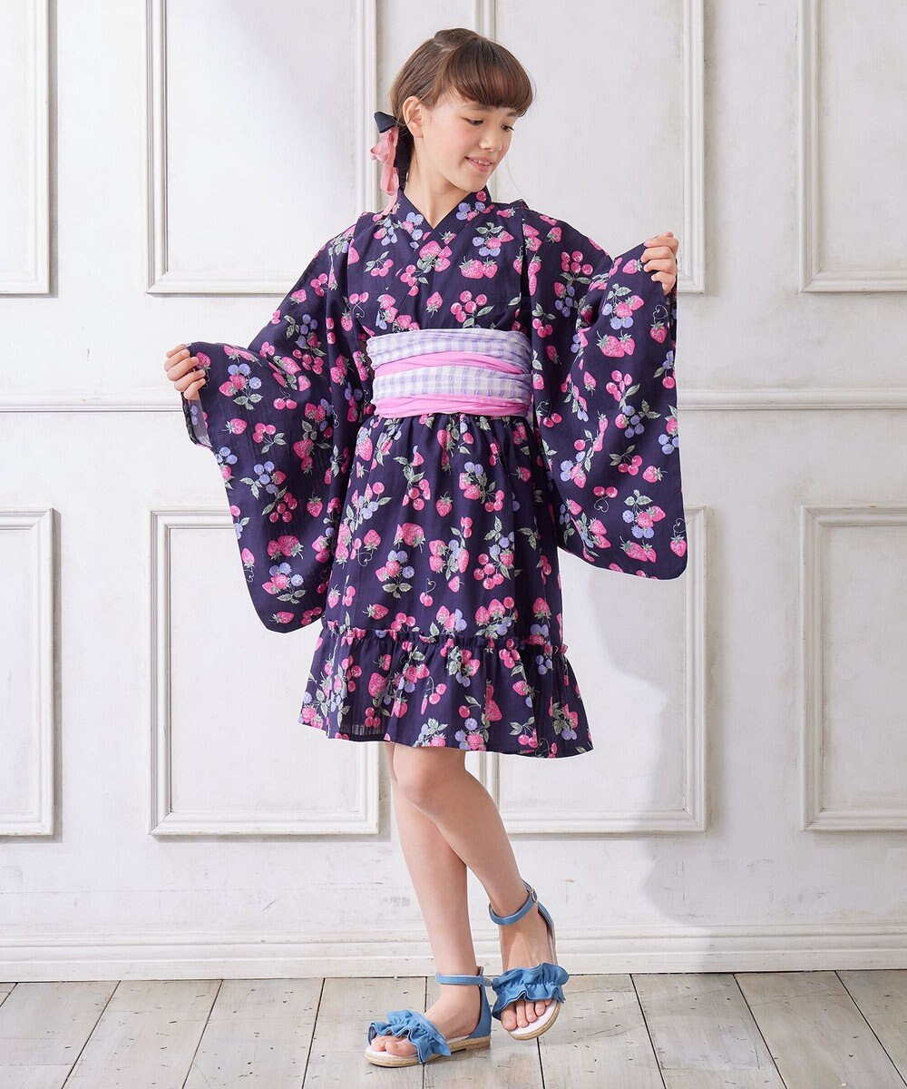 ANY KIDS ショート丈 浴衣 セット 