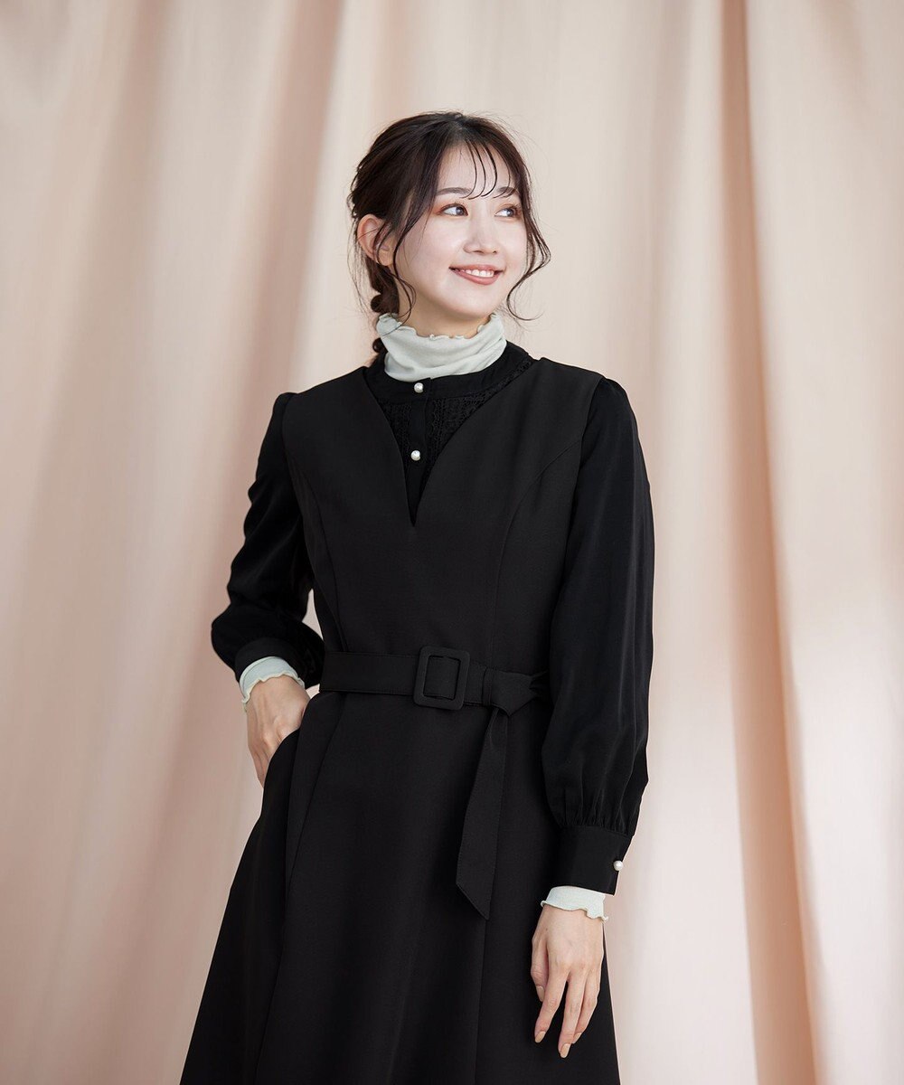 Tiaclasse 【新色追加・洗える】レースブラウス 