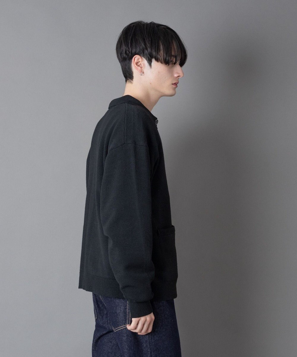 WEGO 【ユニセックス着用ITEM】ワンポイントニットシャツ（LS） 