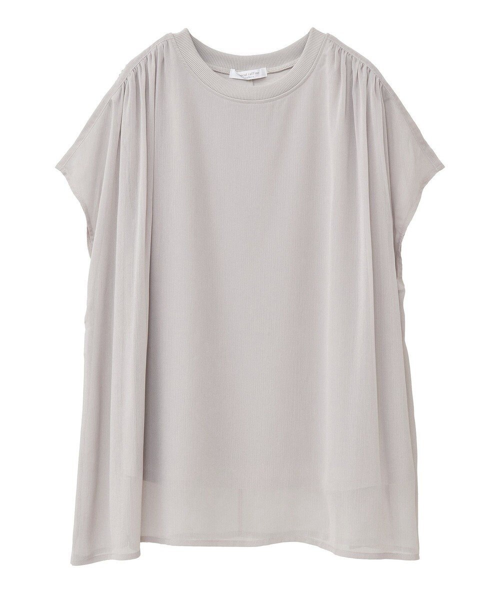 Green Parks 楊柳ドッキングフレンチプルオーバー 