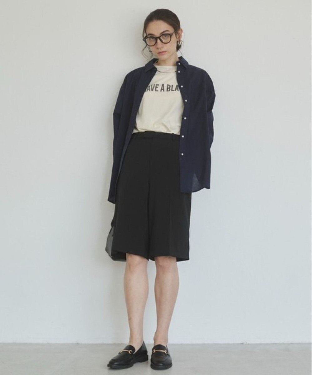 WEGO 【ANGIE VINTAGE】スラブ天竺ロゴプリントTシャツ 