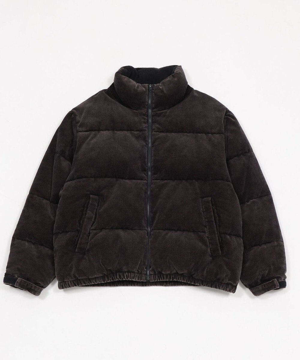 WEGO 【ユニセックス着用ITEM/MLサイズ展開】コーデュロイパファーブルゾン 