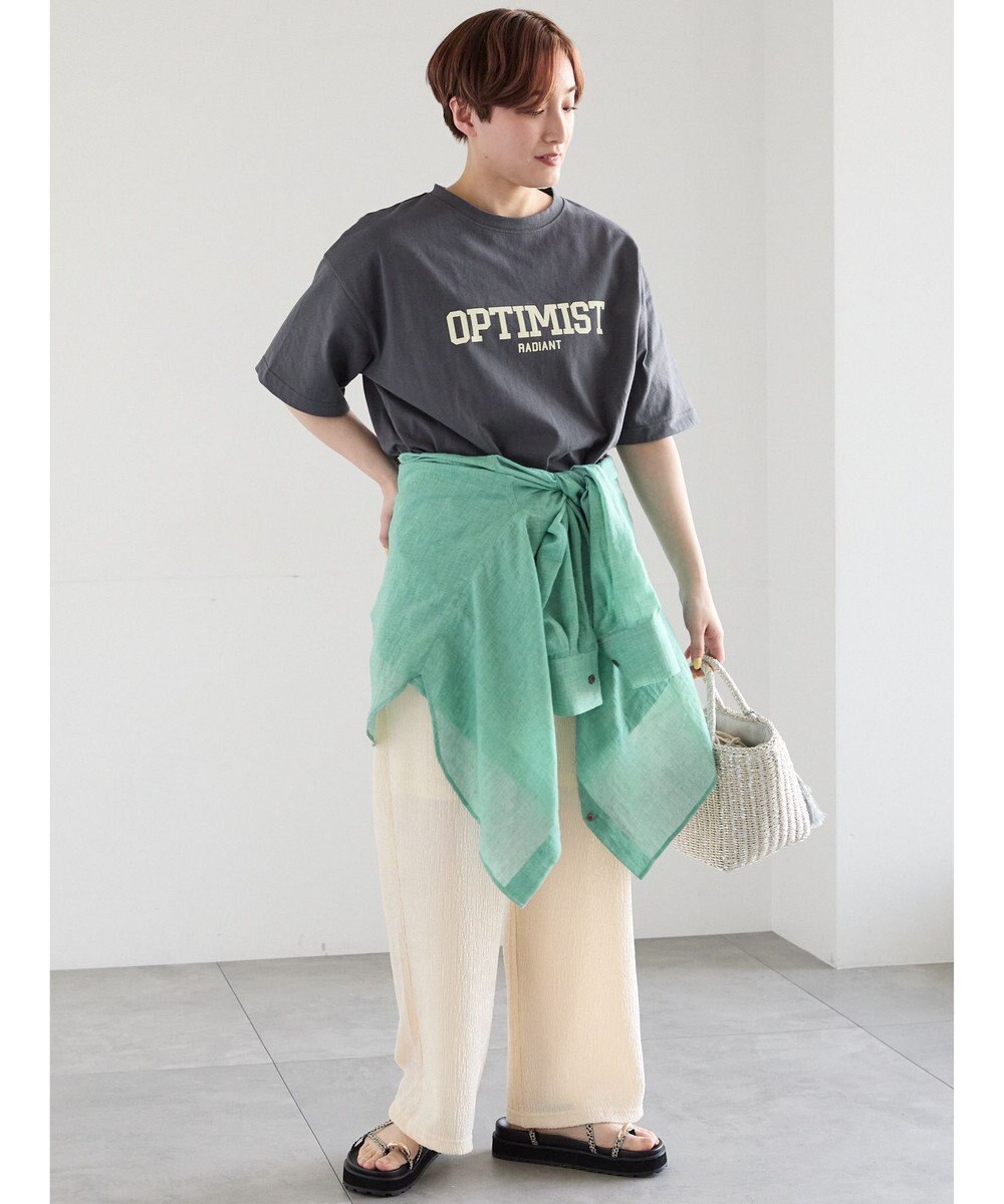Te chichi カットクレープイージーパンツ《2026 SUMMER LOOK item》 