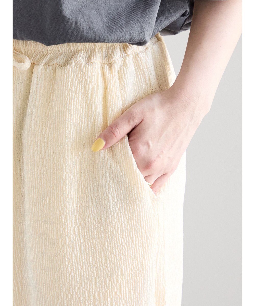 Te chichi カットクレープイージーパンツ《2026 SUMMER LOOK item》 
