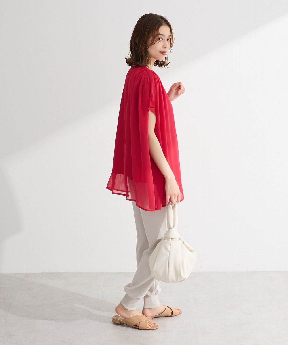 Green Parks 楊柳ドッキングフレンチプルオーバー 