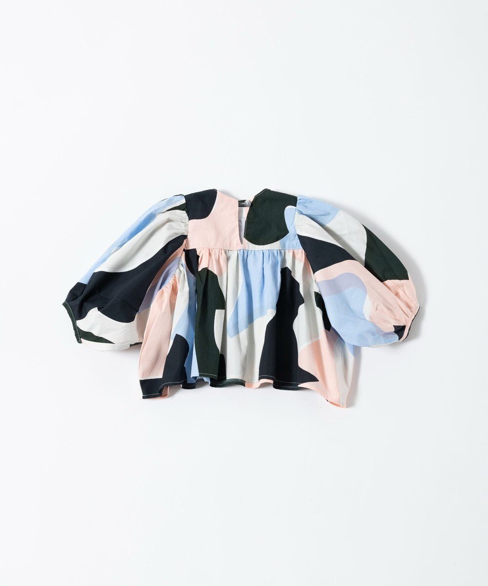 TRICOTE PUZZLE PUFF SLEEVES 